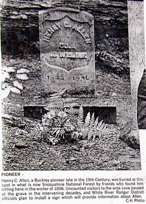 Picture of grave stone